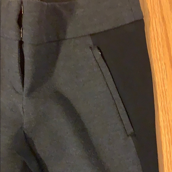 Ann Taylor Loft Grey & Black Riding Type Pants - Picture 3 of 9